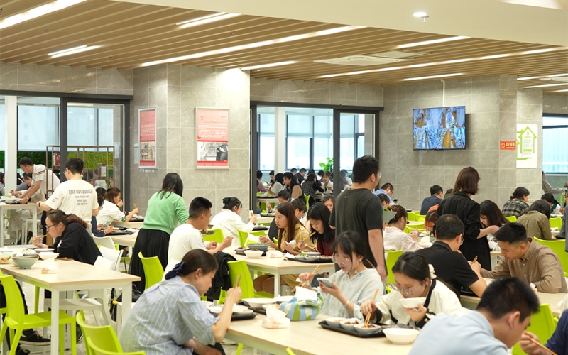 公司智慧食堂線上訂餐：員工便捷用餐，企業降本增效